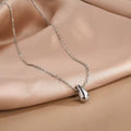 Silver Teardrop Necklace