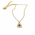 Collier triangle en acier inoxydable